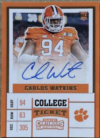 Carlos Watkins #238