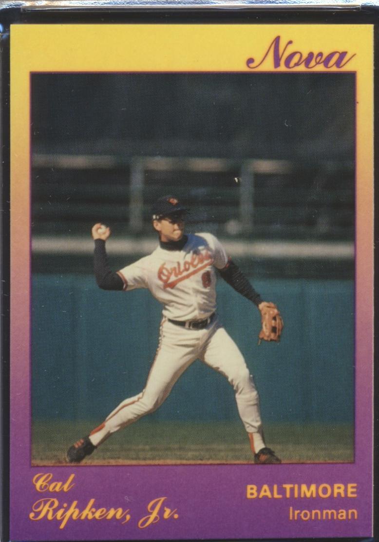 Cal Ripken Jr. #49 1991 Star Nova Edition Baseball