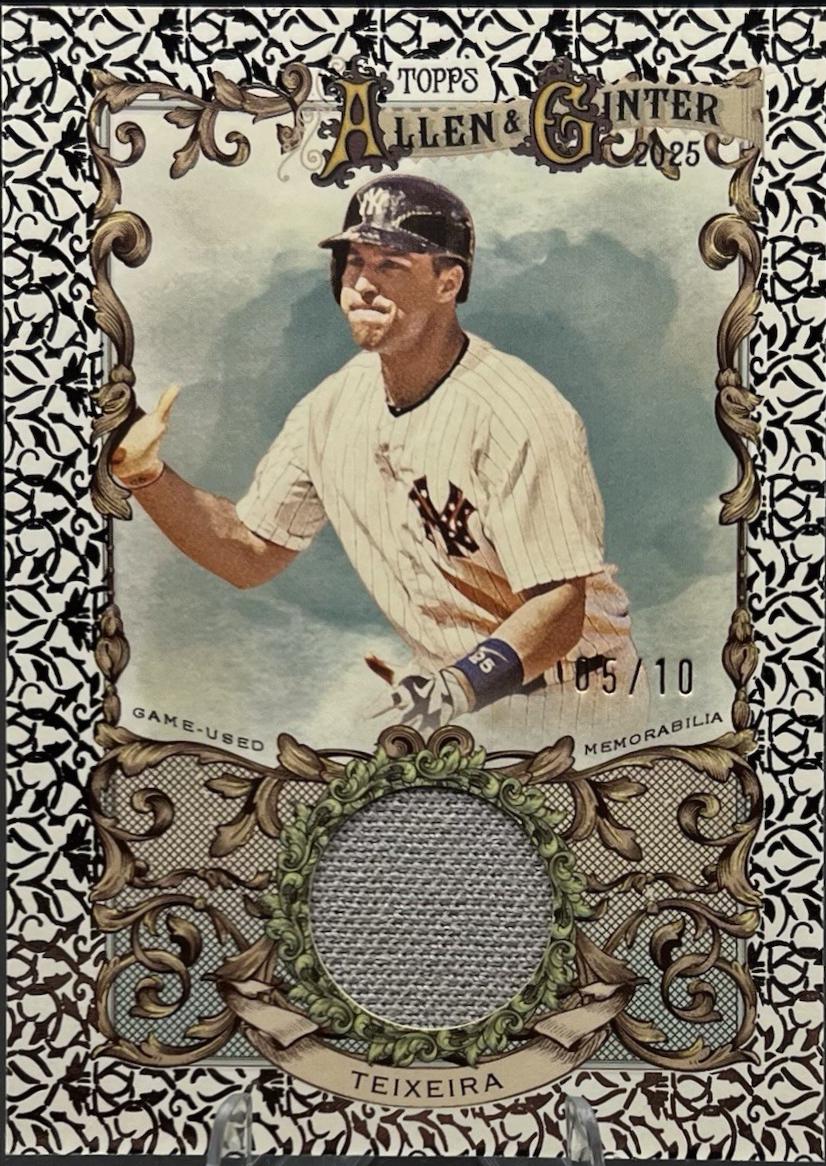 Mark Teixeira [Black Foil] #AGR-MTE