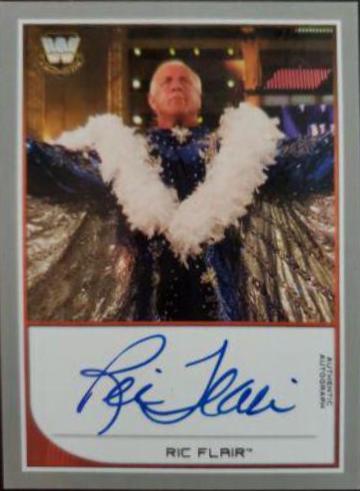 Ric Flair Wrestling Cards 2016 Topps WWE Autographs
