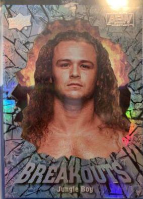 Jungle Boy #BO-11 Wrestling Cards 2022 Upper Deck AEW Breakouts