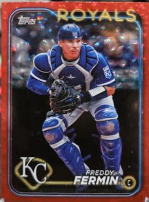 Freddy Fermin [Red Crackle Foilboard] #US36