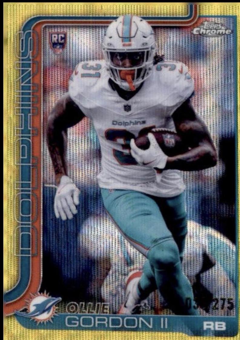 Ollie Gordon II [Yellow Wave Refractor] #327