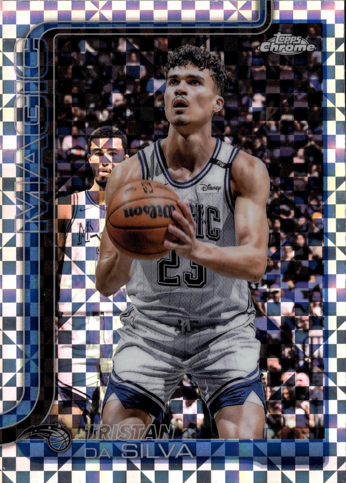 2025 Topps Chrome Tristan da Silva [X-Fractor] #173 card