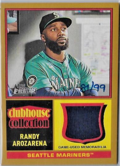 Randy Arozarena [Gold] #CCR-RA
