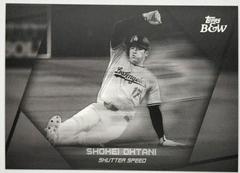 Shohei Ohtani #SS6 Prices | 2024 Topps Black and White Shutter