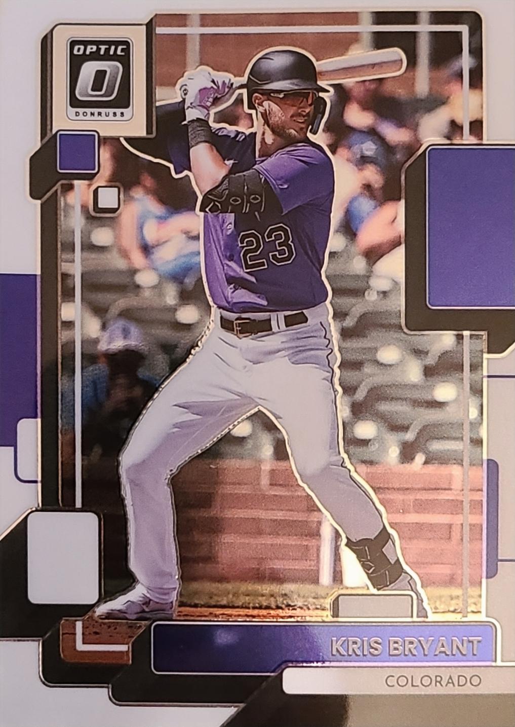 Kris Bryant #133 2022 Panini Donruss Optic Baseball