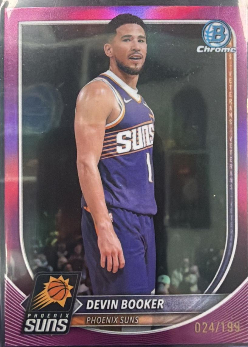 Devin Booker [Purple Refractor] #BCV-124