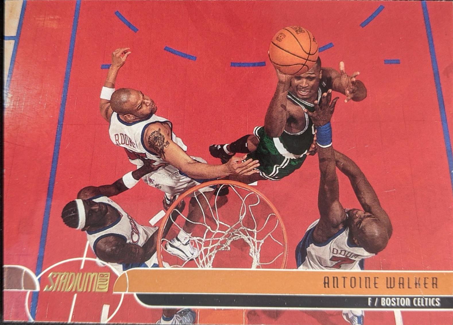 Antoine Walker #79 Basketball Cards 2001 Stadium Club