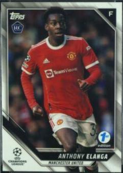 Anthony Elanga #154 2021 Topps UEFA Champions League 1st Edition