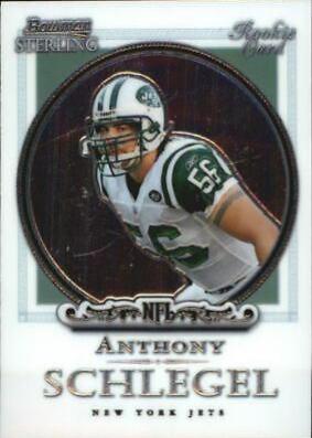 Anthony Schlegel #6 Football Cards 2006 Bowman Sterling