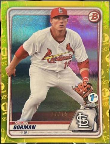 Nolan Gorman [Yellow Foil] #BD-194
