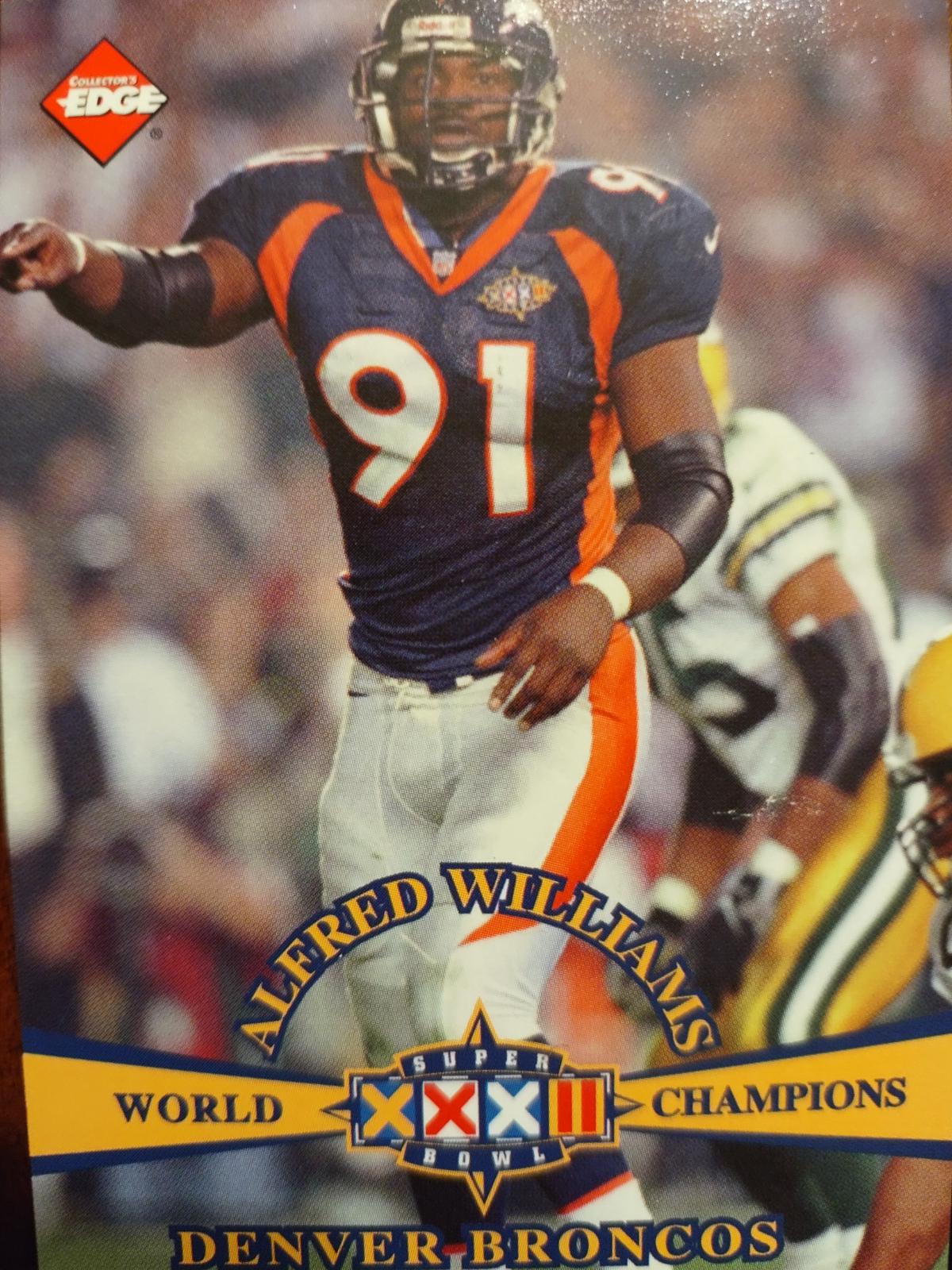 Alfred Williams #12 Football Cards 1998 Collector's Edge Super Bowl