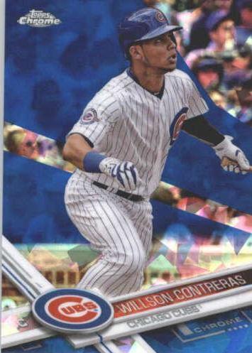 Willson Contreras #502 2017 Topps Chrome Sapphire Baseball