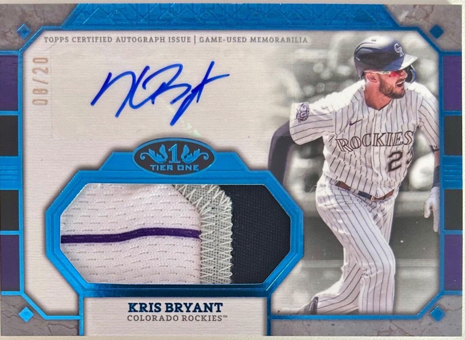 Kris Bryant #AT1JR-KB