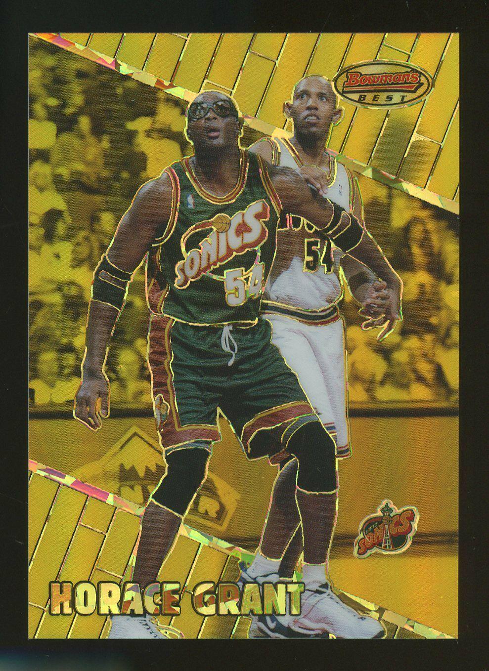 Horace Grant Atomic Refractor #31 Basketball Cards 1999 Bowman's Best