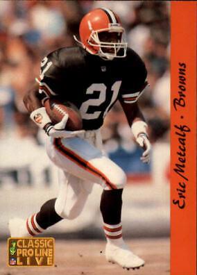 Eric Metcalf #44 Football Cards 1993 Pro Line Live