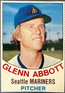 Glenn Abbott #147 1977 Hostess Baseball