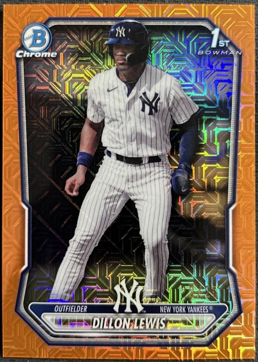 Cole Young #25 2026 Bowman Chrome Baseball