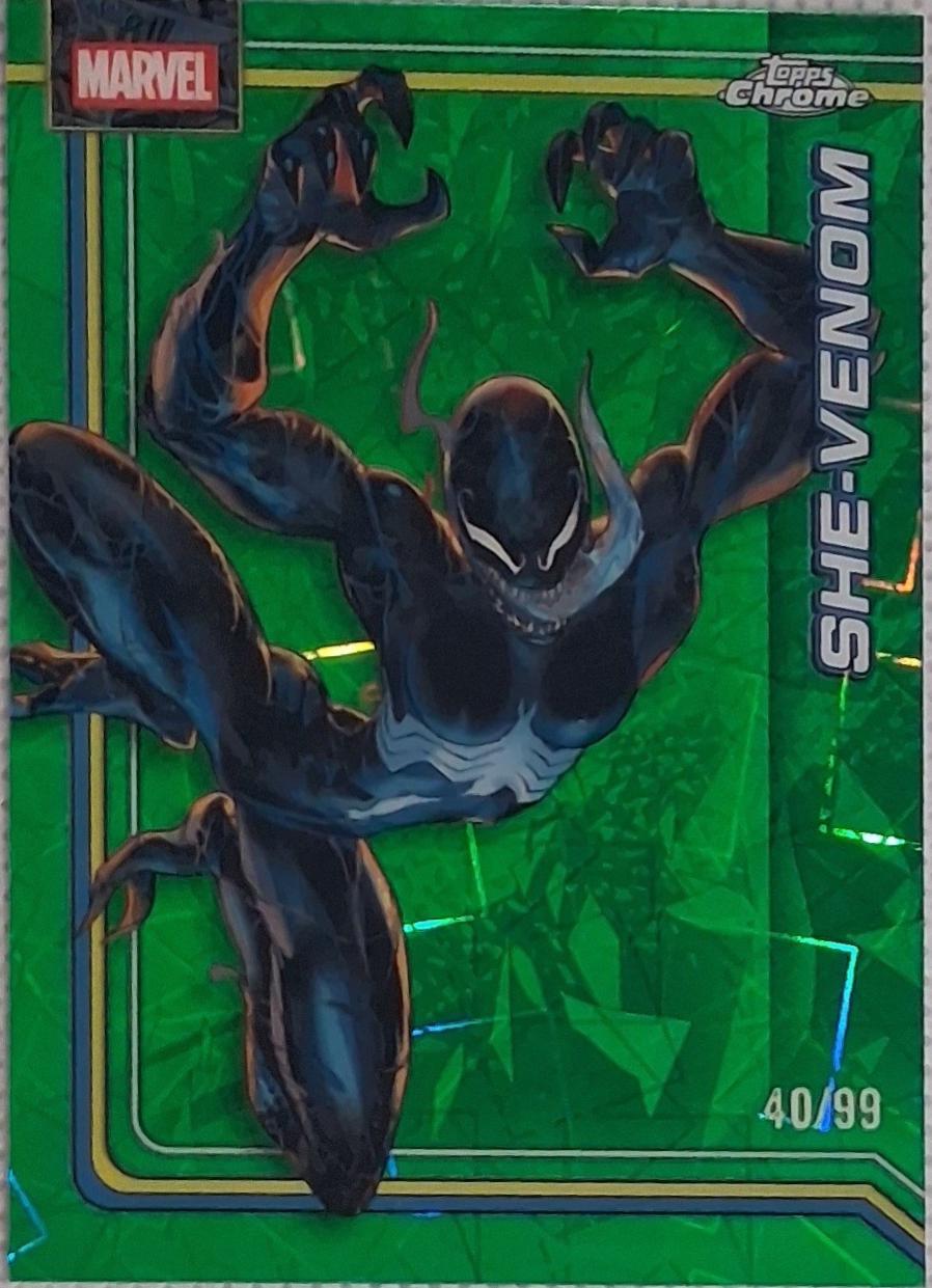 She-Venom Hulk Green Lazer Refractor