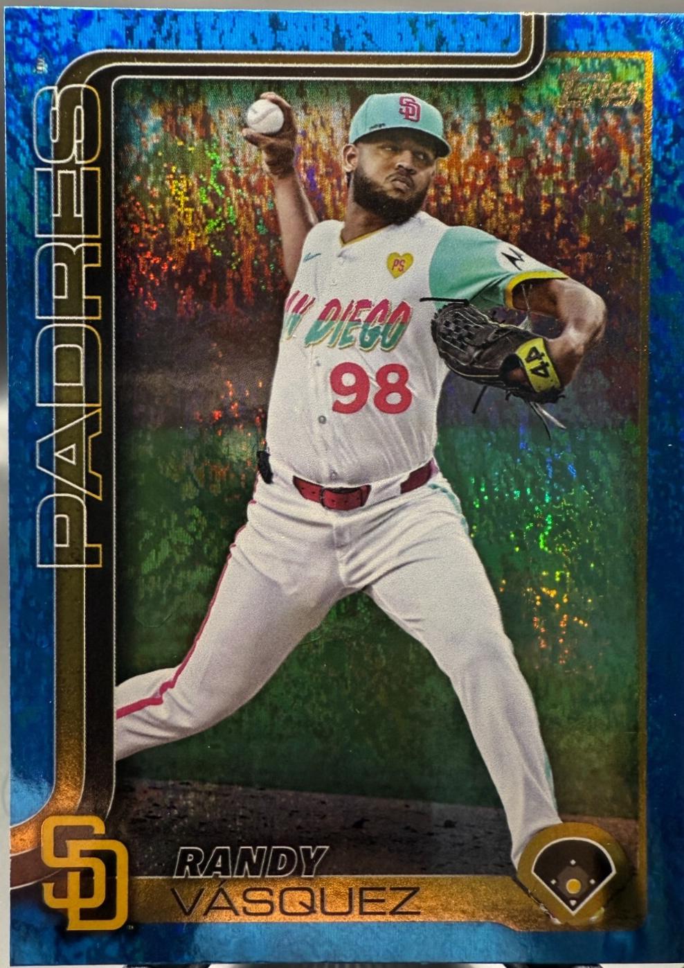 Randy Vasquez [Blue Holo Foil] #456
