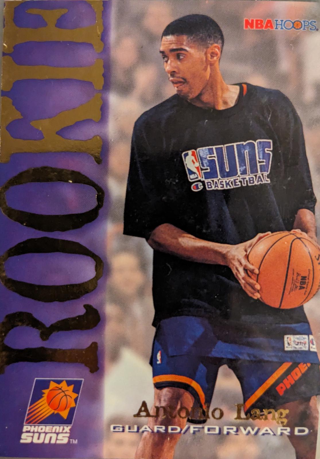 Antonio Lang #362 Basketball Cards 1994 Hoops