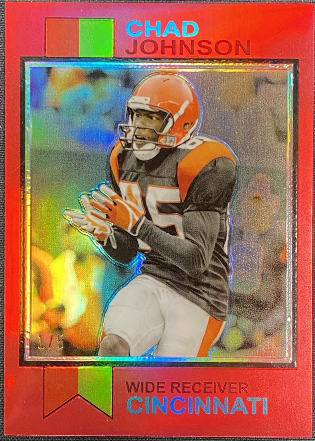 Chad Johnson [Red Refractor] #1973-7