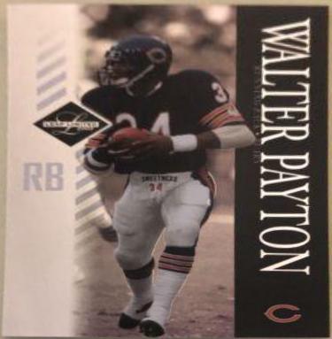 Walter Payton #13 Football Cards 2003 Leaf Limited