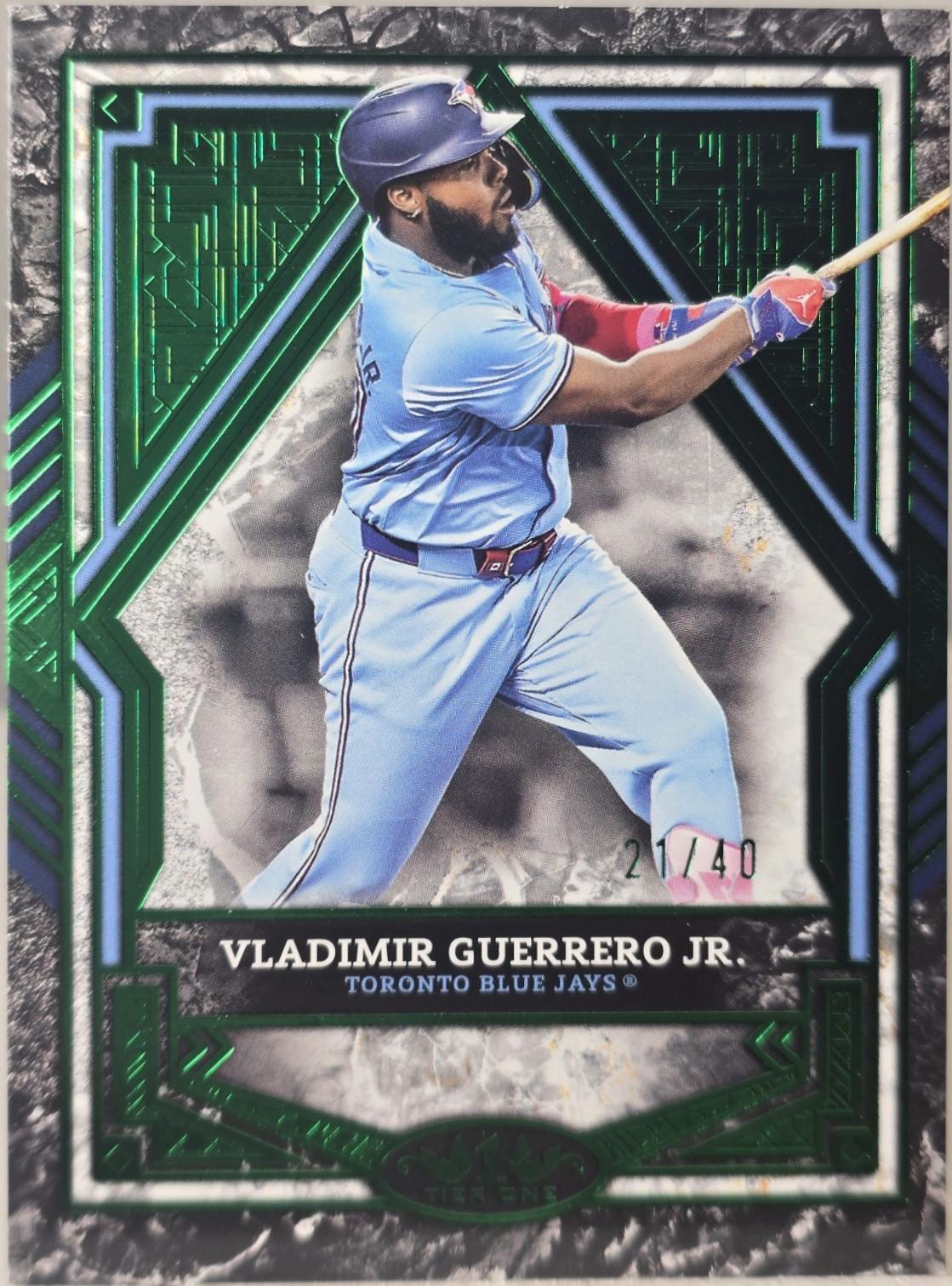 Vladimir Guerrero Jr. [Green Foil] #56