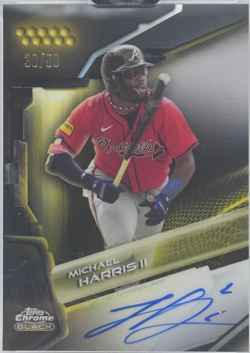 Michael Harris II [Gold Refractor] #CBA-MHA