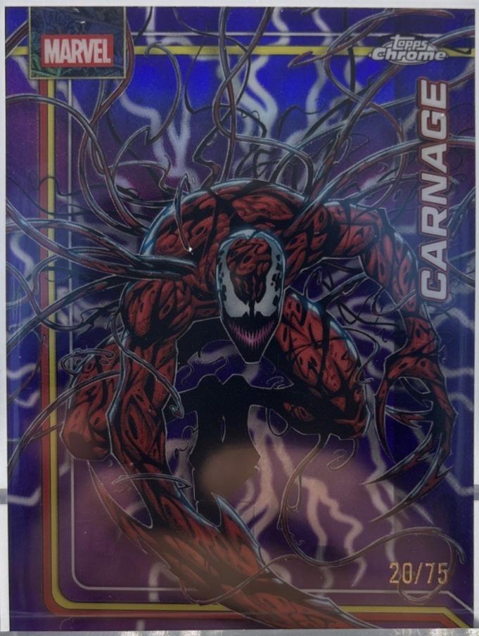 Carnage Purple RayWave Refractor