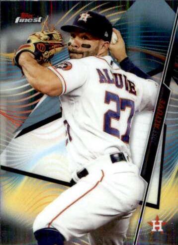 Jose Altuve #82 2020 Topps Finest Baseball