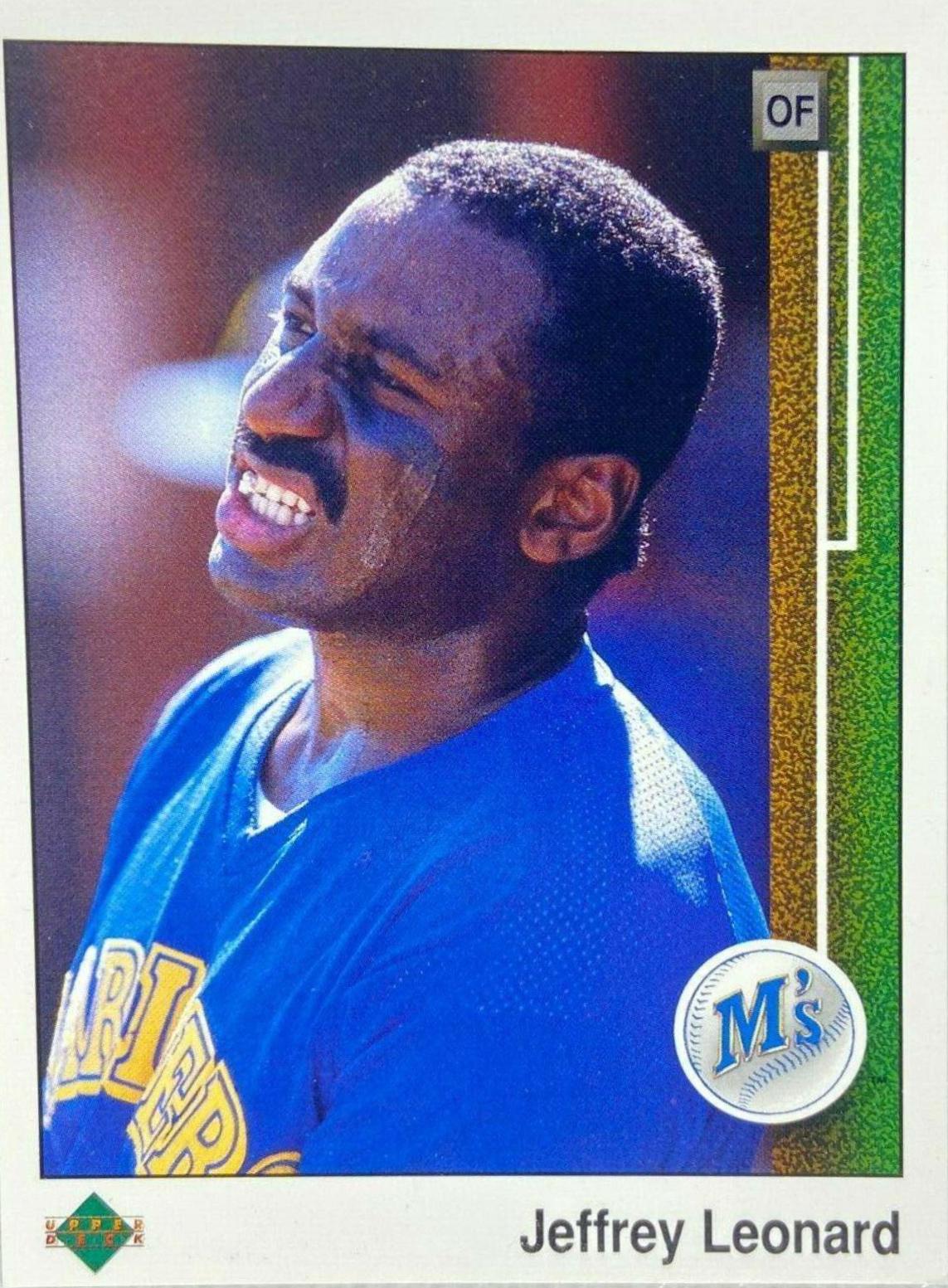 Jeffrey Leonard #789 Baseball Cards 1989 Upper Deck