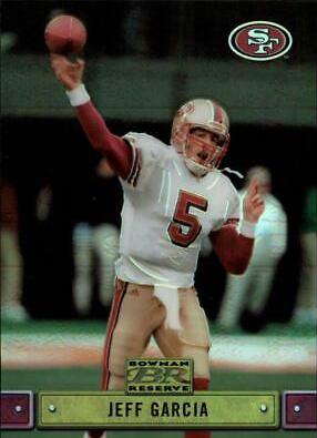 Jeff Garcia #59 2000 Bowman Reserve Football