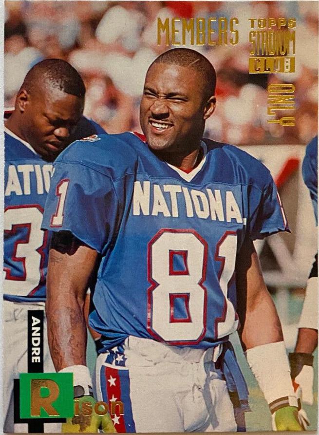 Andre Rison [Members Only] #577 Prices | 1994 Stadium Club | Football Cards