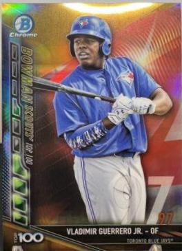 Vladimir Guerrero Jr. [Gold Refractor] #BTP-97