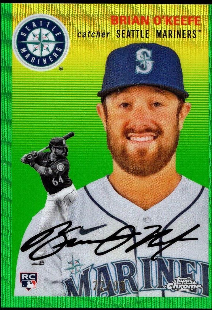 Brian O'Keefe [Green Wave Refractor] #140