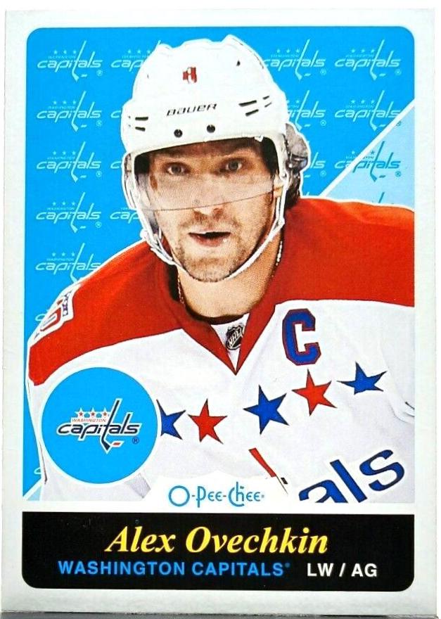 Alex Ovechkin #400 Hockey Cards 2015 O-Pee-Chee Platinum Retro