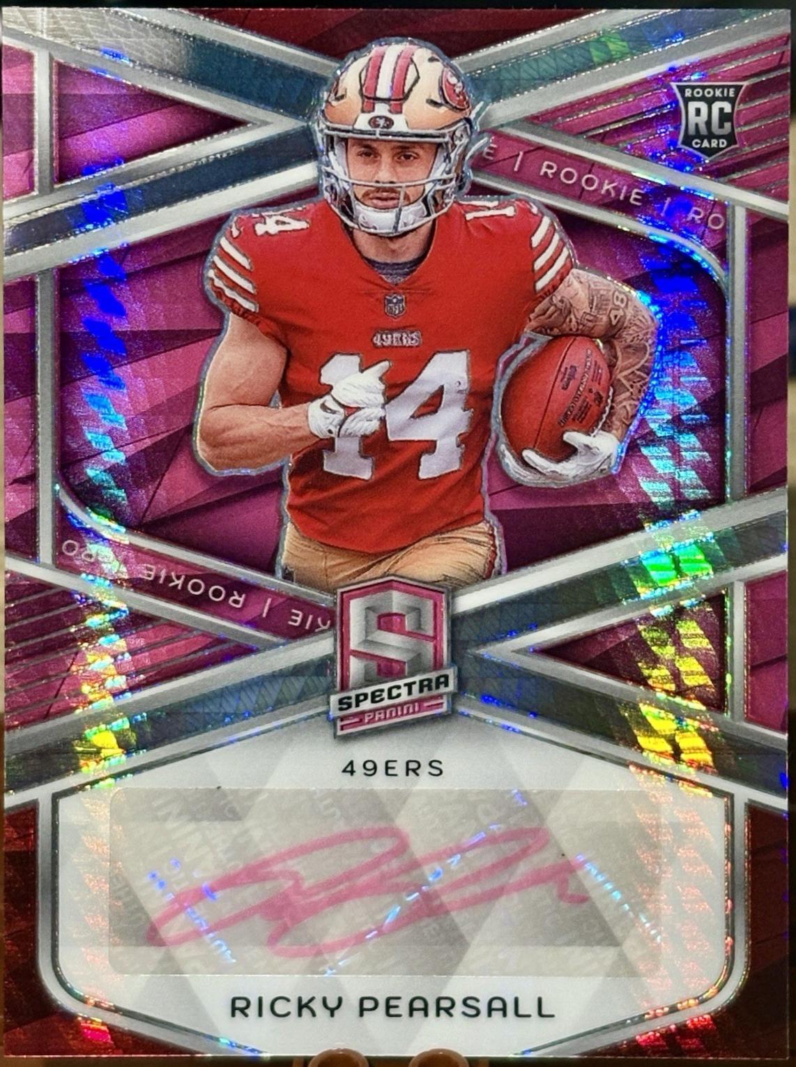 Ricky Pearsall [Pink Neon] #RA-RPL Prices | 2024 Panini Spectra Rookie ...