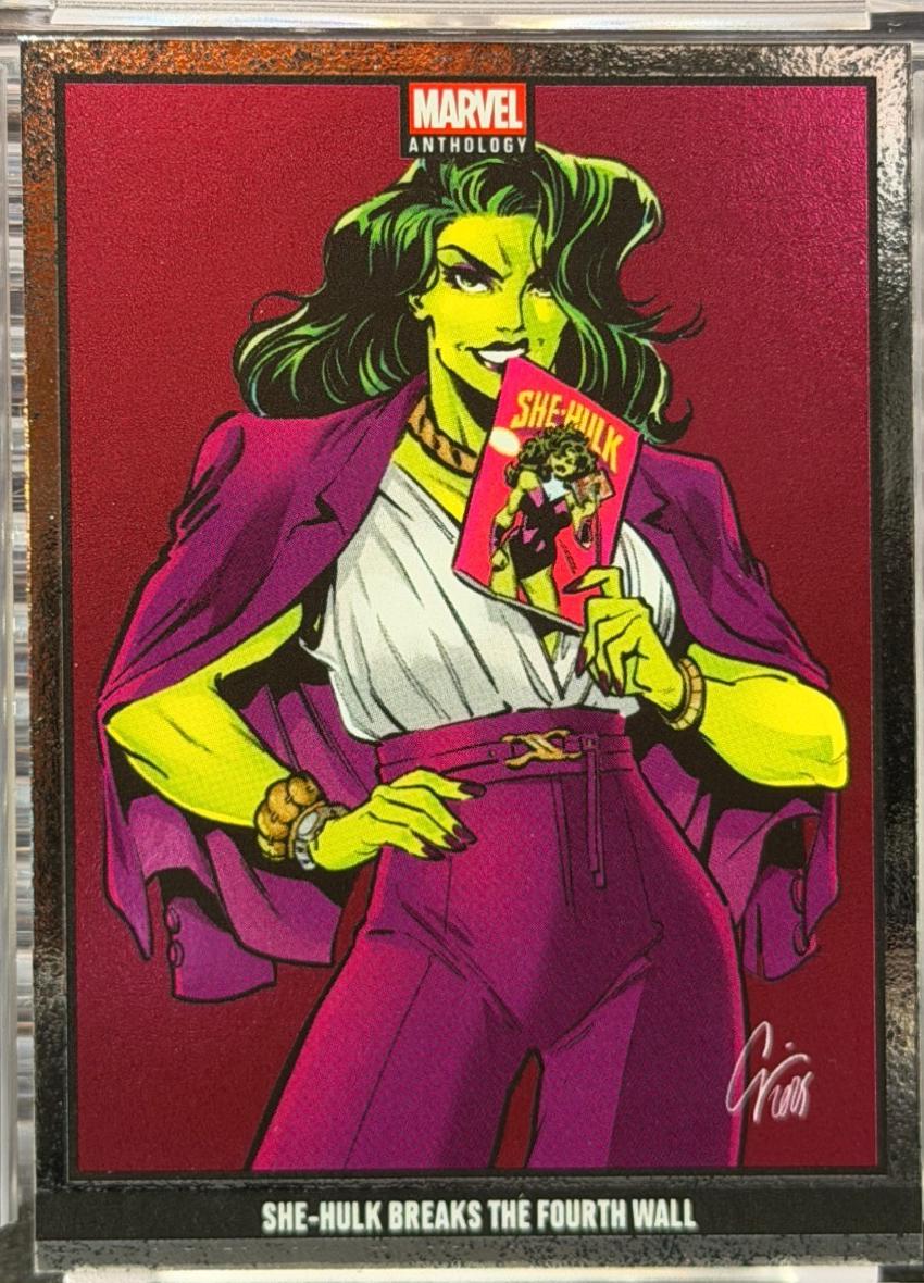 She-Hulk Breaks the Fourth Wall [Holo Metal] #35