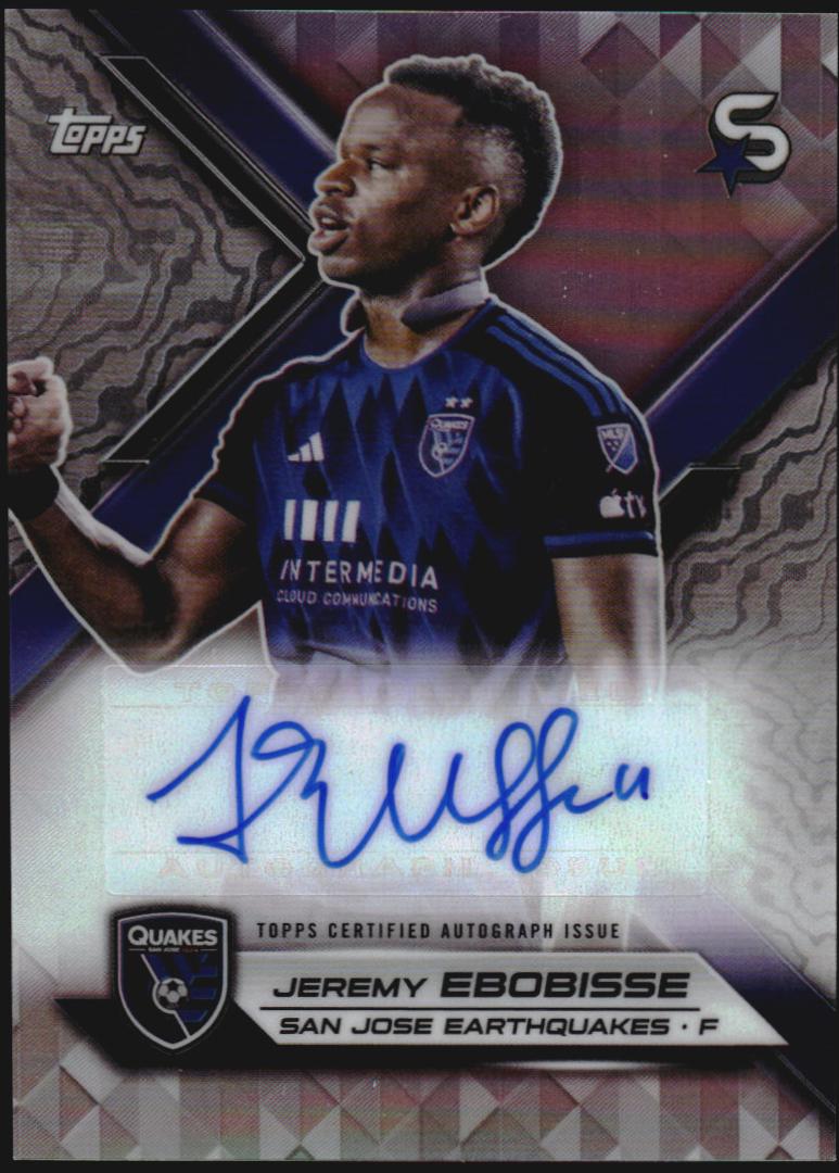 Jeremy Ebobisse #SA-JE Soccer Cards 2024 Topps Superstars MLS Superstar Autograph