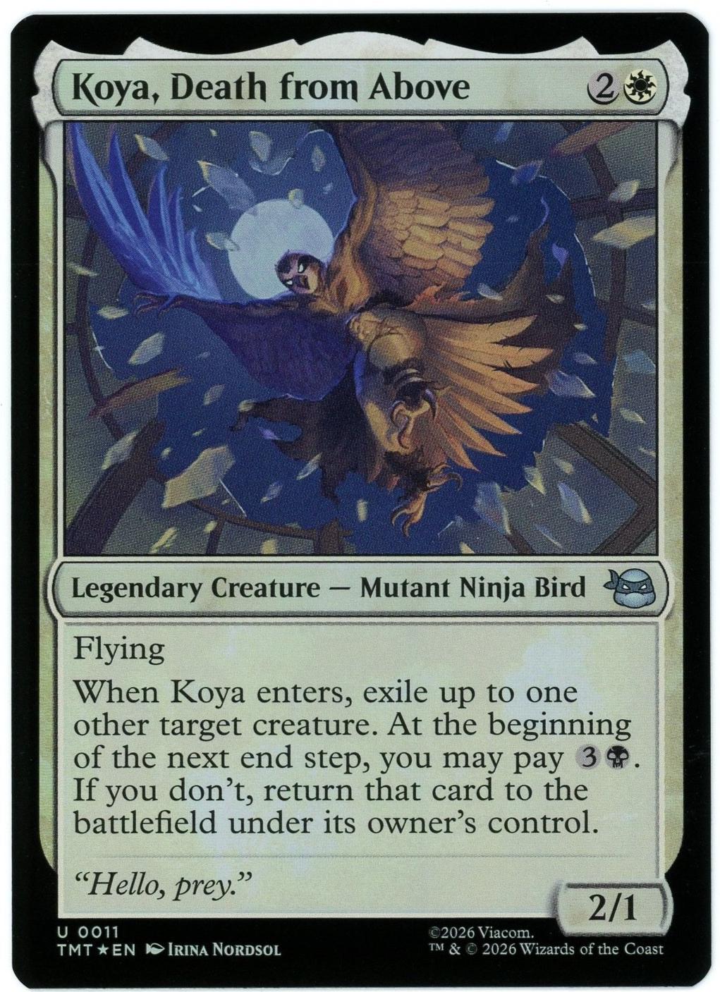 Koya, Death from Above