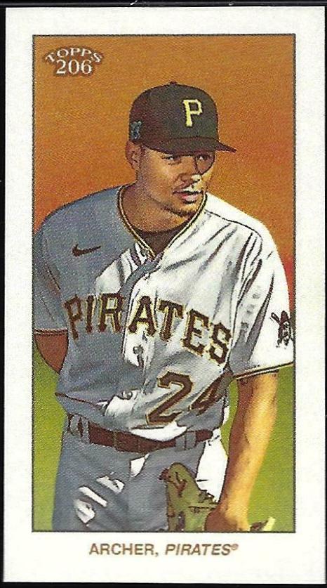 Chris Archer Baseball Cards 2020 Topps 206