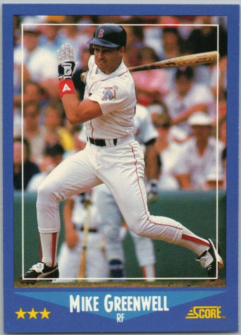 Mike Greenwell #175 Prices | 1988 Score | Baseball Cards