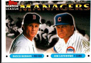 Butch Hobson / Jim Lefebvre