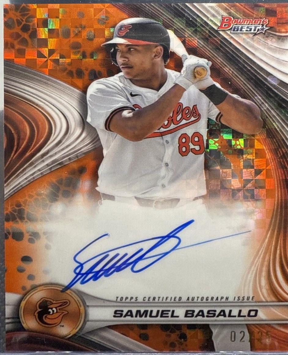Samuel Basallo [Orange Refractor] #B24-SB