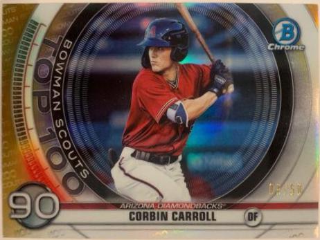 Corbin Carroll [Gold Refractor] #BTP90
