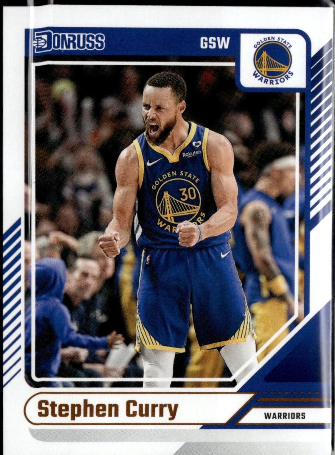 Stephen Curry #64 Basketball Cards 2024 Panini Donruss