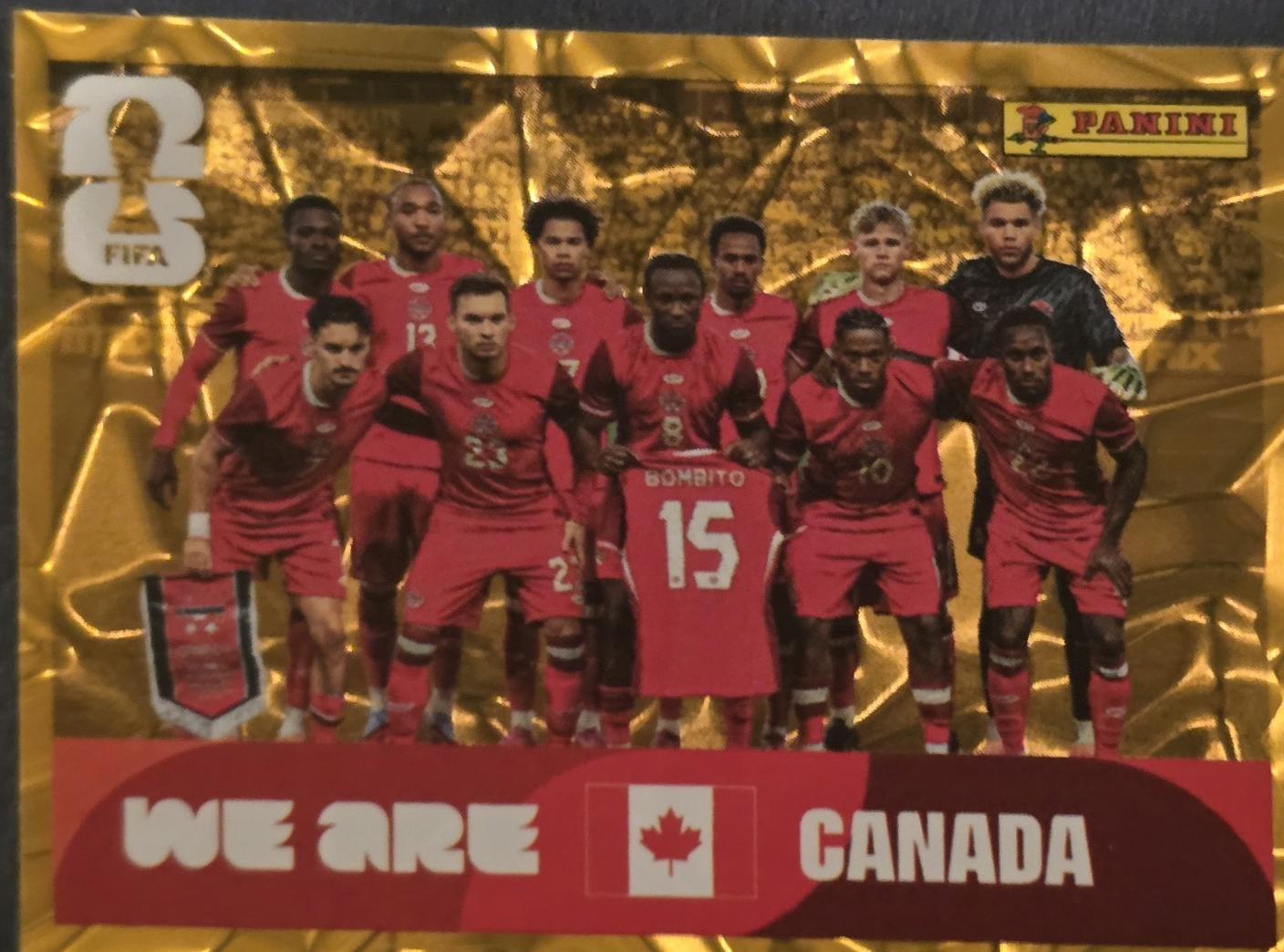 Canada Team [Gold Flood Crumple] #CAN13