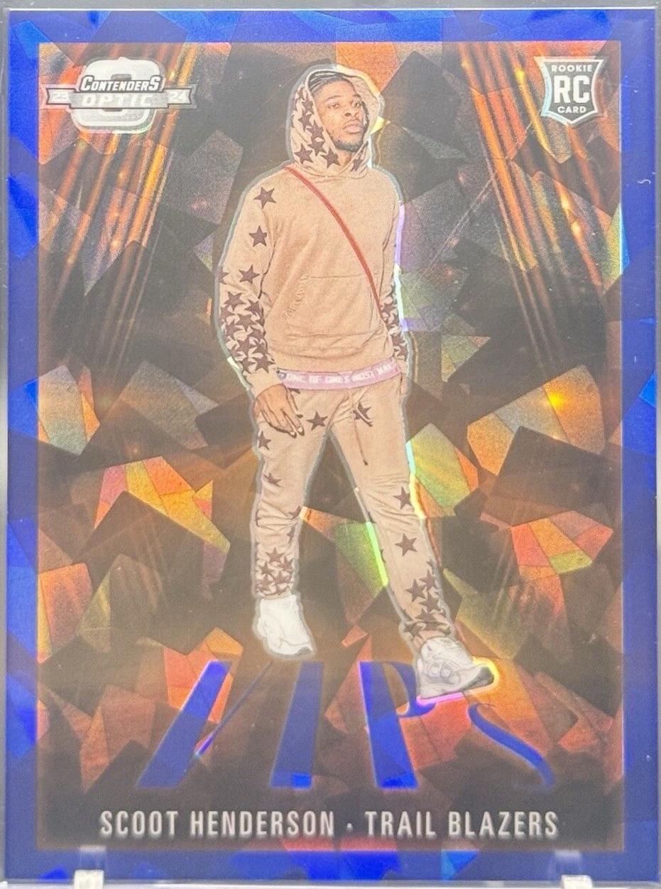 Scoot Henderson [Blue Cracked Ice] #7